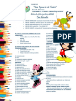 Lista de Útiles 6to Grado 2023 PDF