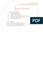 Presto - Cycling Policy Guide General Framework - Table of Contents - English