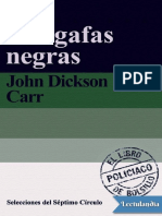 Las Gafas Negras - John Dickson Carr