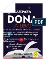 Donación libros 2018