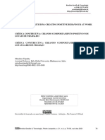 Critica Construtiva Criando Comportamento Positivo Nos Locais de Trabalho PDF