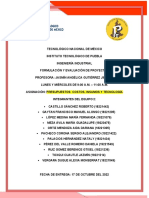 Presupuestos Costos, Insumos y Tecnología