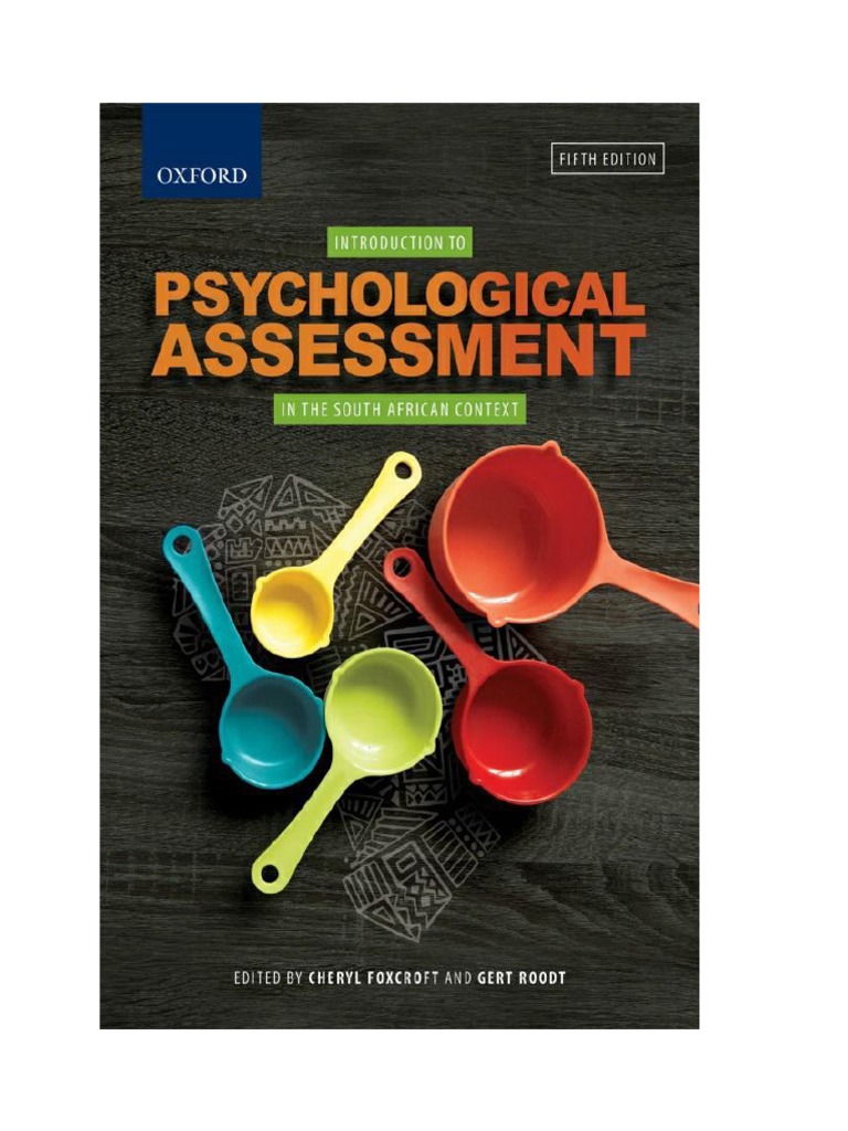 PSYCHOLOGICAL TESTING AND ASSESSMENT 10TH EDITION PDF intelligence overview