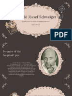 László József Schweiger - Inventor of the Ballpoint Pen