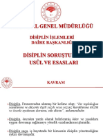 Disiplin Mevzuatı Eğitim Notları PDF
