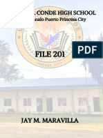 File 201 - Ubaldo L. Conde High School