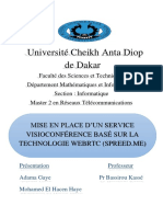 Mise En Place D'un Service Visioconference Basé Sur La Technologie WebRTC - copie.pdf