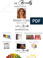 Master Class de maquillaje creativo