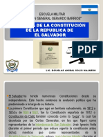 Historia de La Constitución de El Salvador