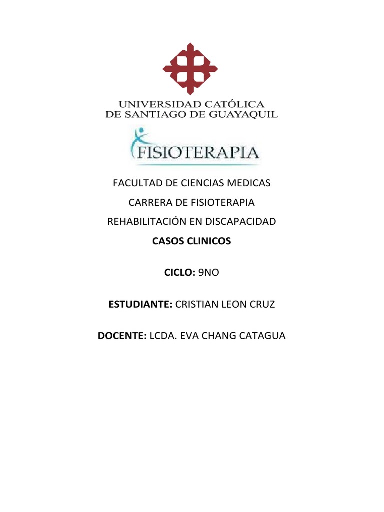 Caso Clínico Rehabilitación En Quemaduras Pdf