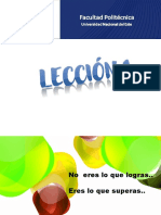 Lección 8