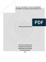 Evaluación Del Flujo, Viscosidad y PH Salival en Diferentes Tiempos Del Tratamiento Con Aparatología Ortodontica Fija PDF