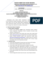 Pengumuman Jadwal Pelaks Seleksi Kompetensi PPPK Formasi Teknis PDF