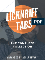 LickNRiff Full Tab Book PDF