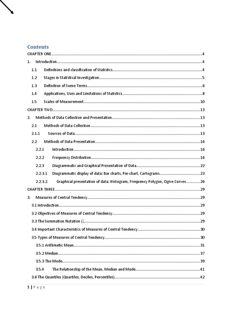 Comprehensive Guide to Statistics | PDF | Statistics | Level Of Measurement