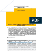 Análisis de perspectivas teóricas sobre educación artística