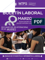 Mtps Boletin Laboral Mujeres 2018