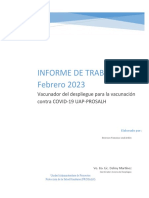 Formato para Informe Mensual COVID-2019 Hasta El 28 de Febrero