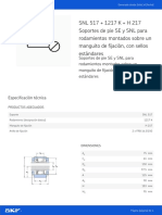 SNL 517 + 1217 K + H 217 Soportes de pie SE y SNL para rodamientos montados sobre un manguito de fijación, con sellos estándares_20210621