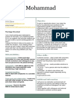 CV Sima PDF