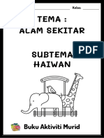 Tema 3 - Alam Sekitar Subtema Haiwan (CG) PDF