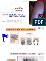 SEMANA 13 Identificación Papiloscópica.