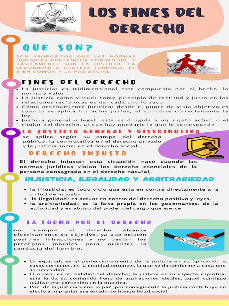 Fines y Principios del Derecho | PDF | Derecho