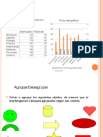 Ejercicios: Realiza Una Gráfica de Barras Con Los Siguientes Datos