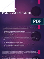 Sistema Parlamentario y Sistema Mixto Parlamentario-Presidencialista