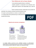 Estado Gaseoso 2da Parte-Teoría Cinético Molecular de Los Gases-Efusión y Difusión, Ec - VDWaals PDF