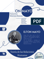 Elton Mayo Teoria de Las Relaciones Humanas PDF