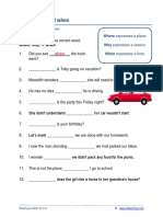 Grade 4 Adverbs Worksheet