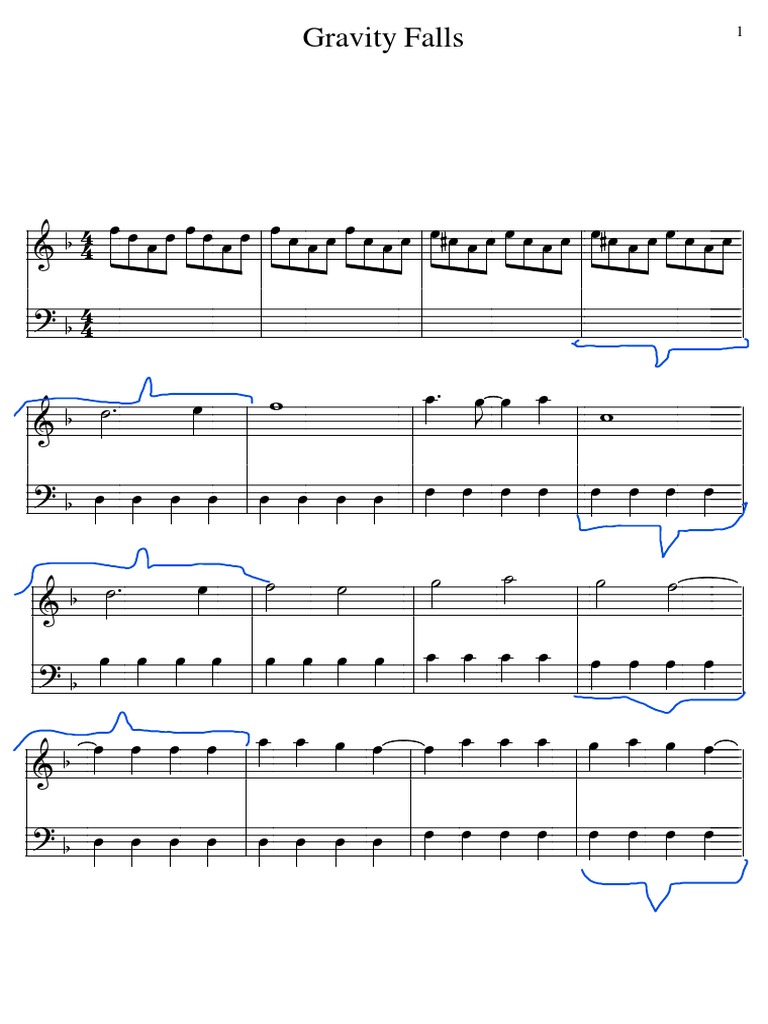 Gravity Falls PDF PDF