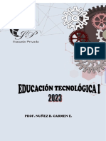Cuadernillo 1er Año Ed. Tecnológica PDF