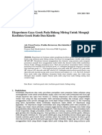 Industriupy, Ade Ulwan Et Al - Eksperimen Gaya Gesek Pada Bidang Miring Untuk Menguji Koefisien Gesek Statis Dan Kinetis PDF