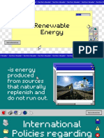 EAPP Report Ppt-International Policies On Renewable Energy Sources