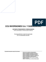 Ccu Inversiones S.A. y Subsidiarias