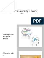 Cognitive Learning Theories