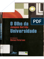 O Olho Da Universidade - DERRIDA