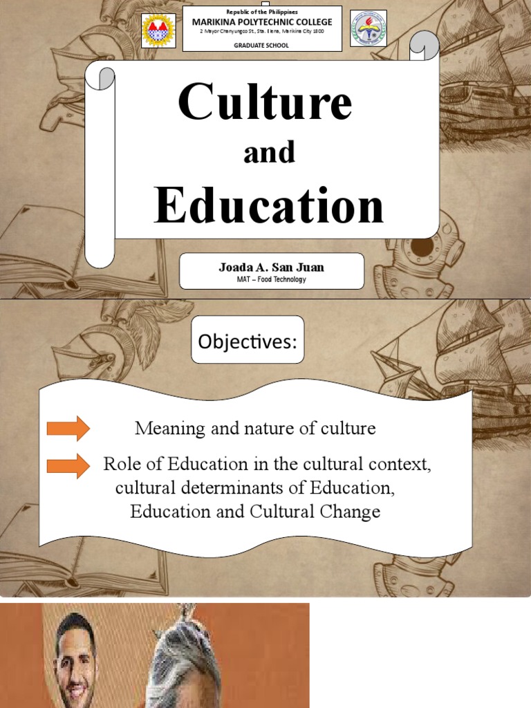 Culture and Education in the Philippines | PDF | Traditions | Cognition