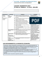 2021-Vi Ciclo-2do - Año-Nuevo-Evaluación Diagnostico PDF