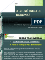 Projeto Geométrico de Rodovias