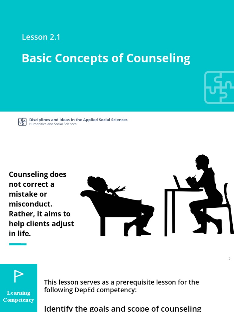 Basic Concepts of Counseling | PDF | Psychotherapy | Cognitive Science