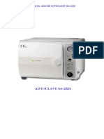 Manual de Uso Autoclave Sa-232x