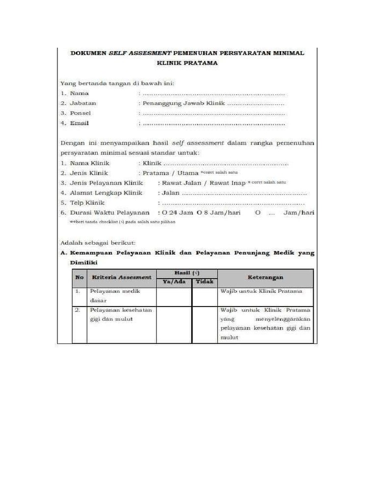 Self Assesment | PDF