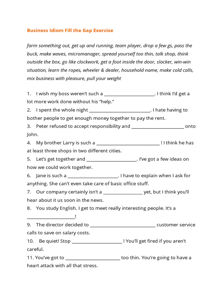 Bridging The Gap Exercise 5.6