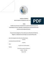 Unidad Académica:: Departamento de Investigación Y Postgrados