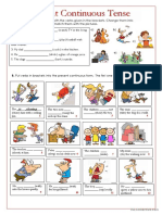 Present Continuous Tense