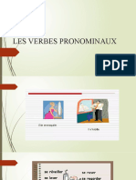 Les verbes pronominaux: une introduction