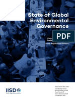 State Global Environmental Governance 2022